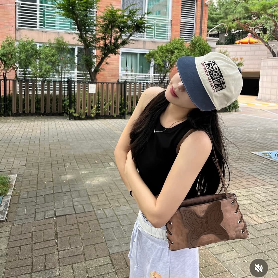 마스컴퍼니x해칭룸 코코펠리 볼캡 (크림/네이비) 상품이미지10