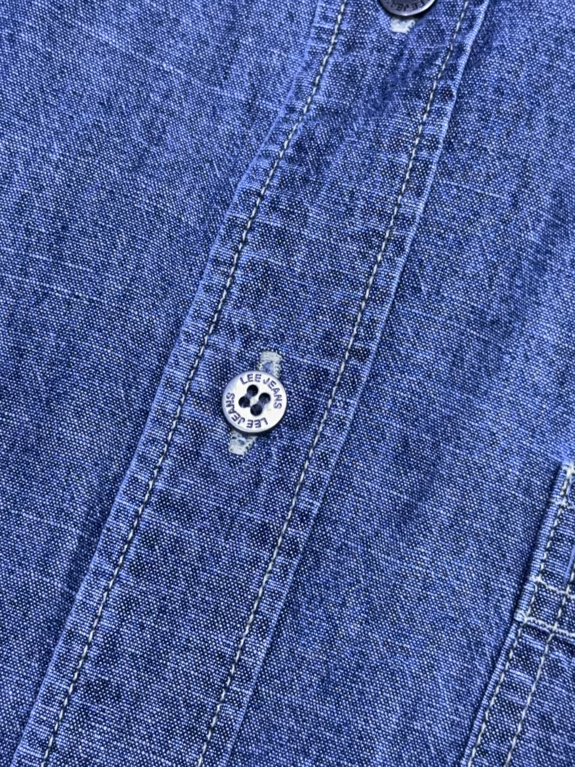 Lee 샴브레이 셔츠 042 데님남방 청셔츠 100 상품이미지6