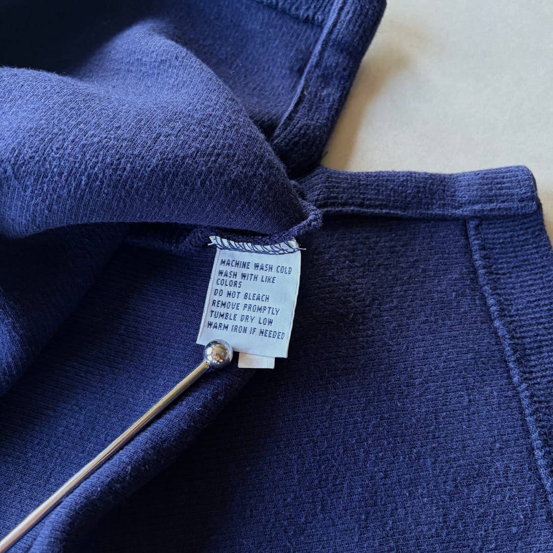[M]폴로 랄프로렌 하프집업 반집업 코튼 니트 navy 상품이미지9