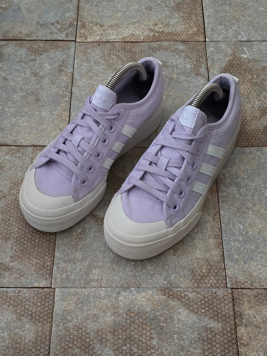 (235)아디다스 니짜 플랫폼 바이올렛  상품이미지1