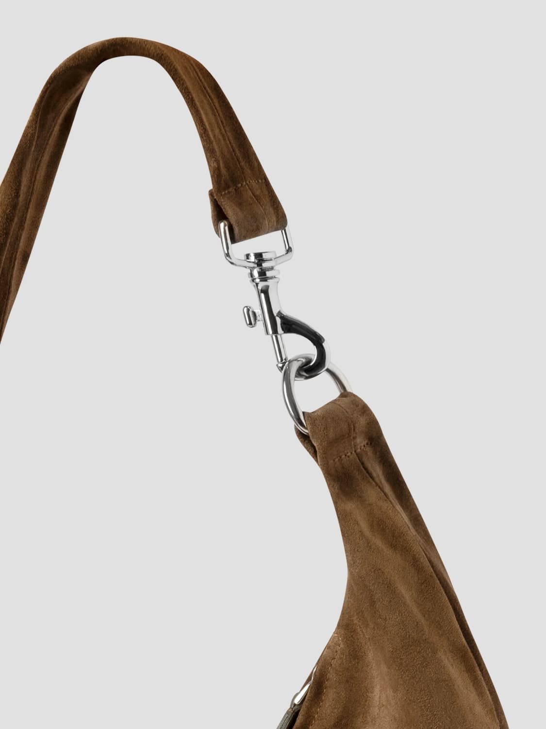 F/기마구아스 파울라 PAULA 스웨이드 호보백 브라운 상품이미지3