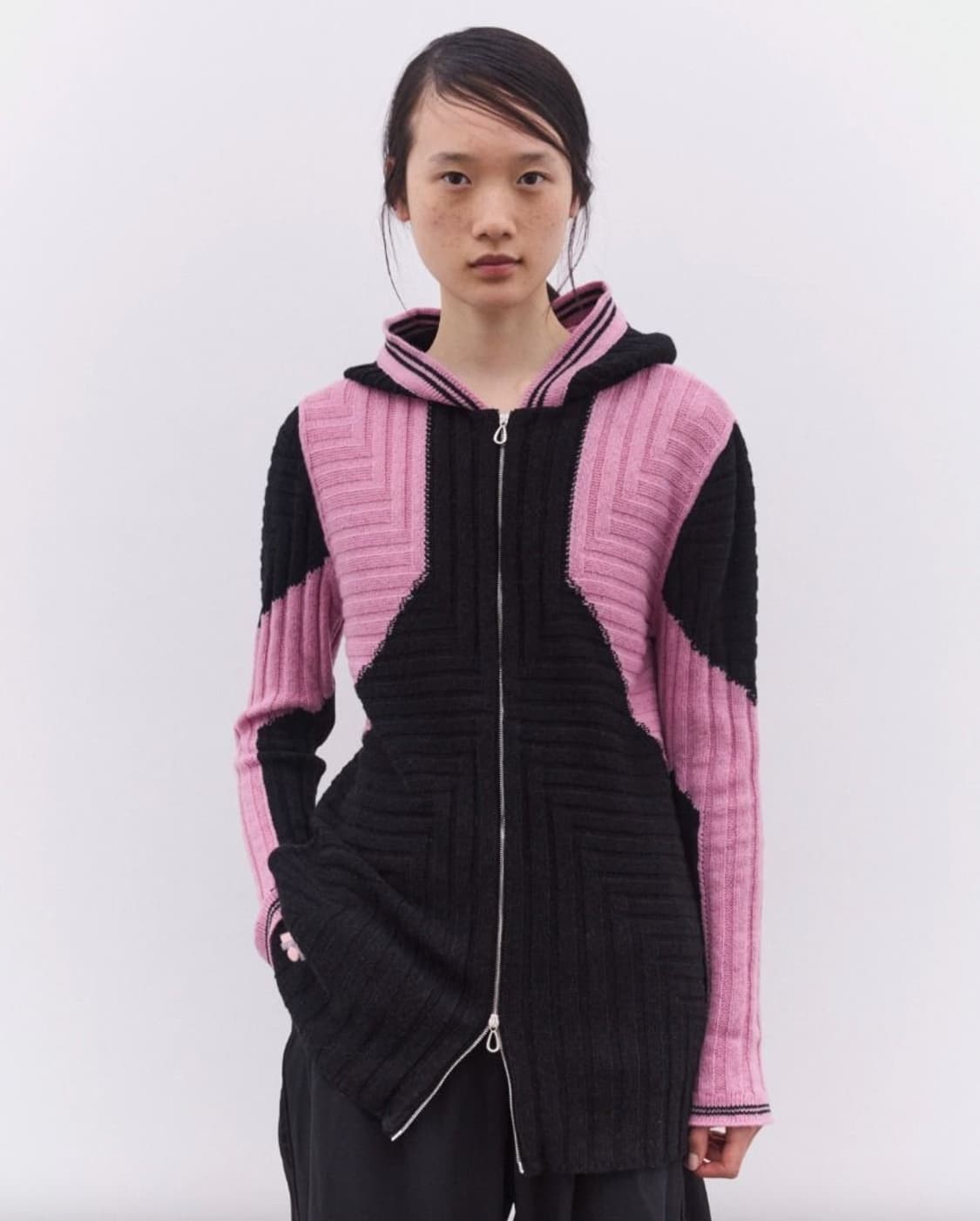 키코 코스타디노브 다코타 니트 집업 핑크 상품이미지6