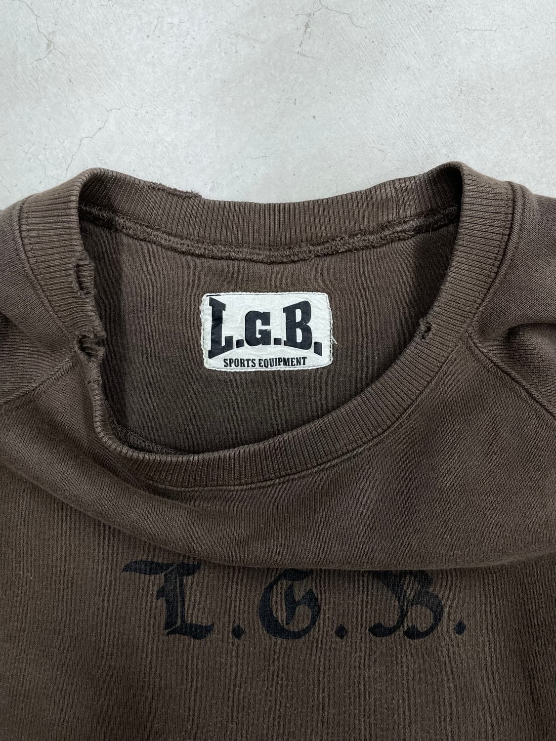 L.G.B. “DEAD OR ALIVE” Distressed Sw 상품이미지5