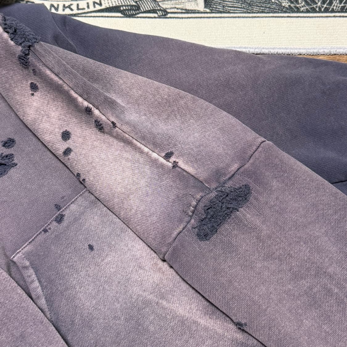 (m)세인트미카엘 24ss 더블페이스 후드집업 네이비 상품이미지4