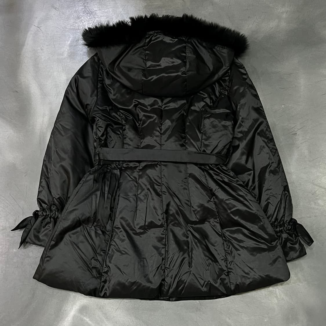  꾸레쥬 리본 디테일 패딩 y14517 상품이미지2