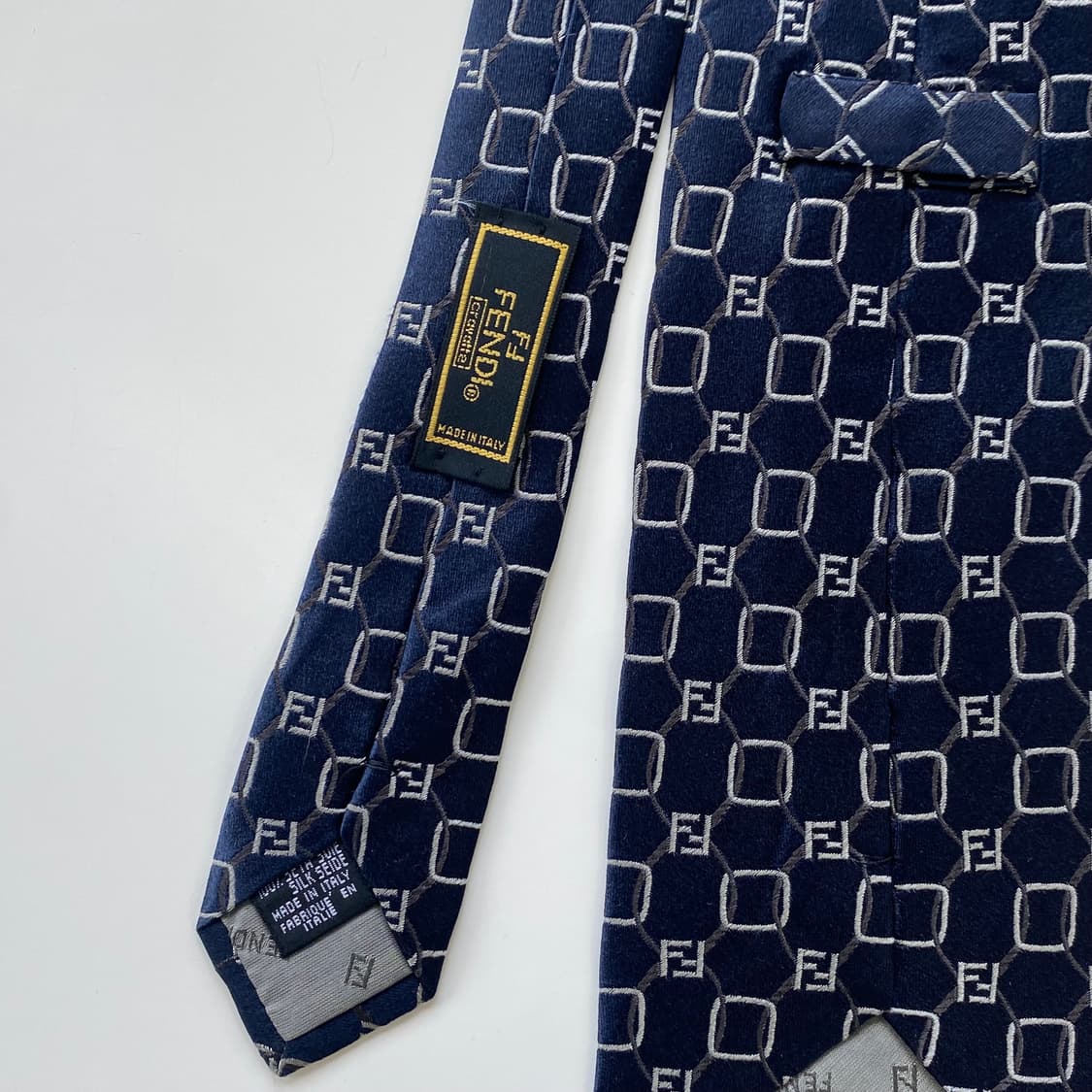 펜디 (FENDI) 모노그램 명품 정품 넥타이 상품이미지6