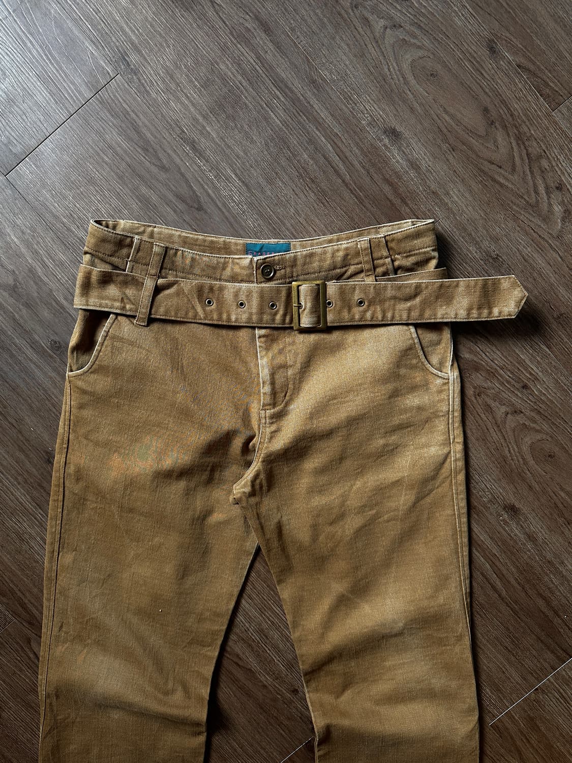 Rageblue 벨티드 샌디 테이퍼드 팬츠 상품이미지9