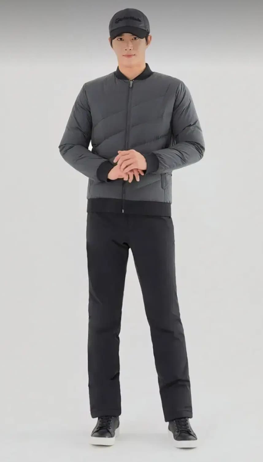 테일러메이드 골프 사선 퀼팅 구스 다운 점퍼 XL  (100추천해요) 상품이미지1