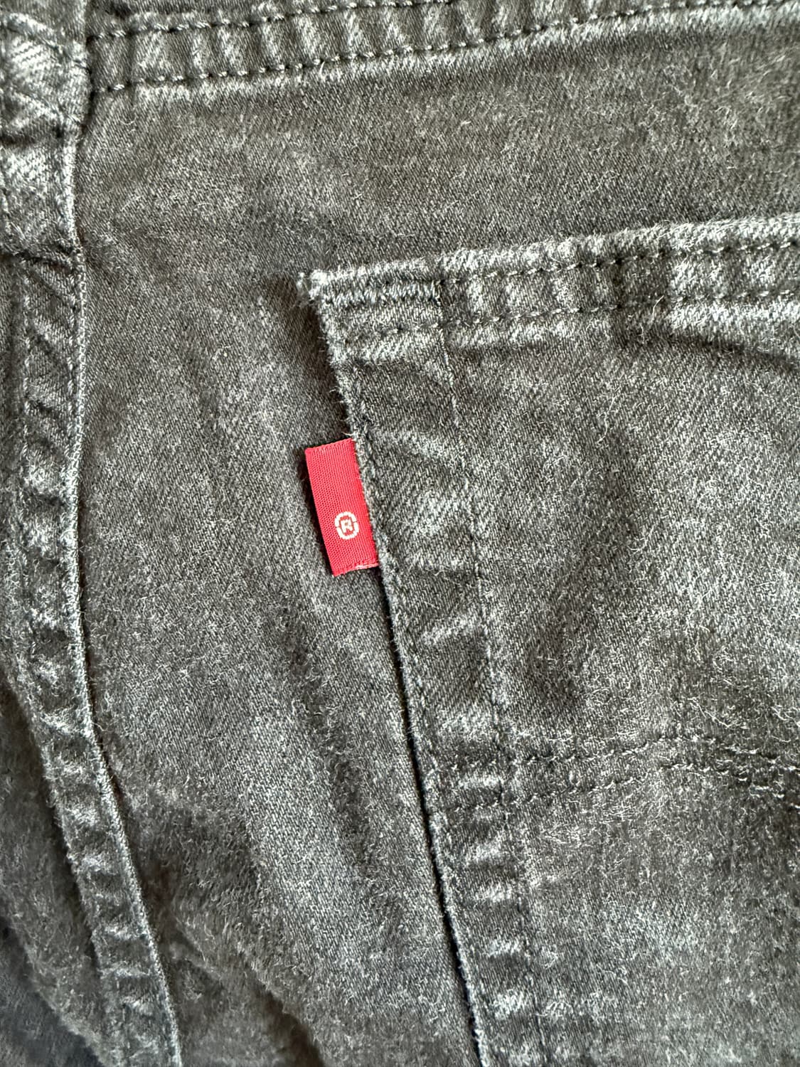 리바이스(Levi's) 512 블랭크탭 블랙 데님 상품이미지7