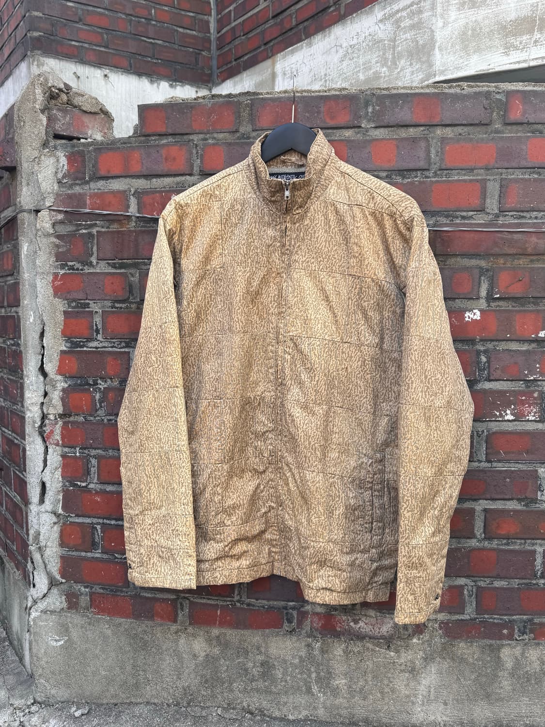 90s 스투시 어센틱 패치워크 자켓  상품이미지1