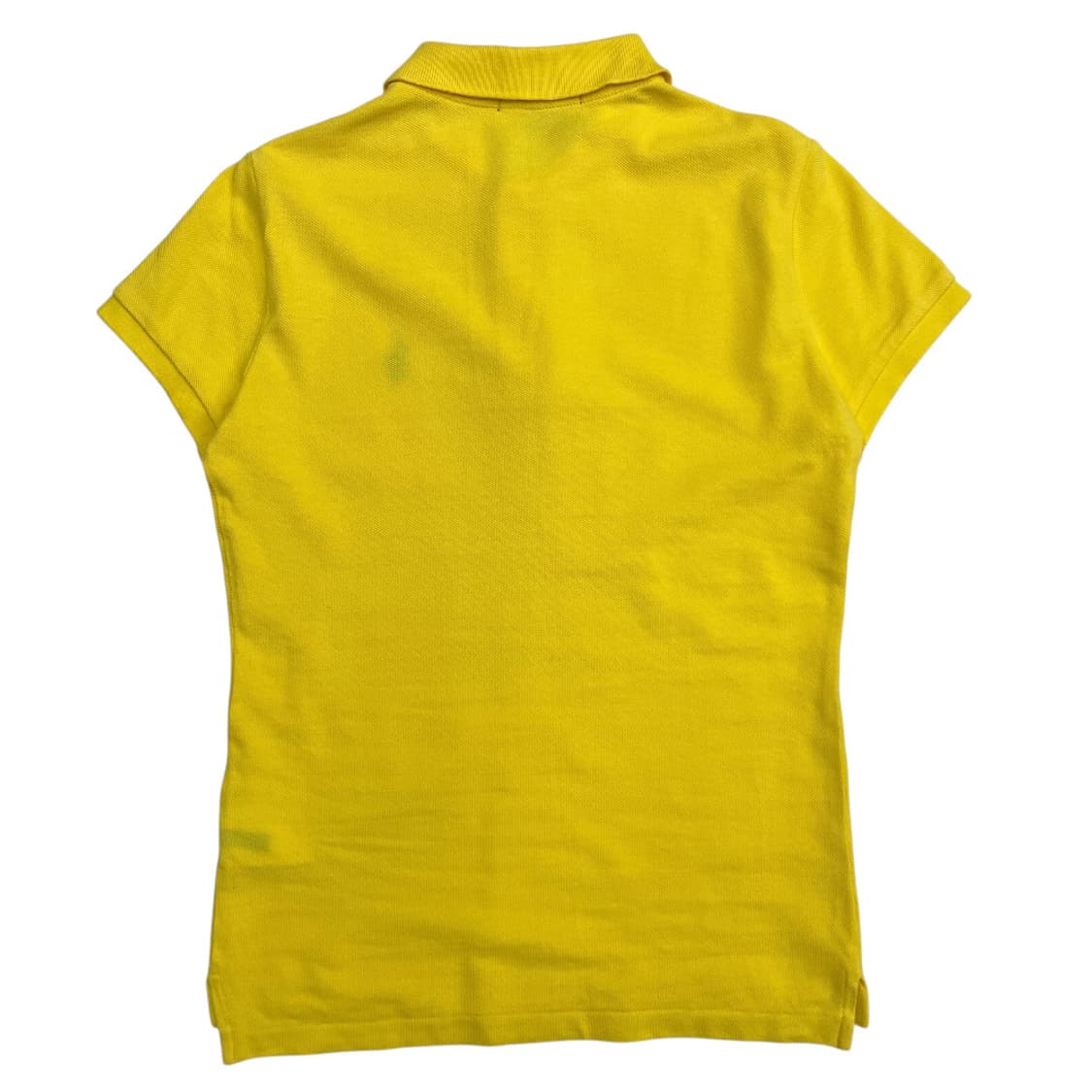 폴로 랄프로렌 블루포니 옐로우 카라 티 S 상품이미지3