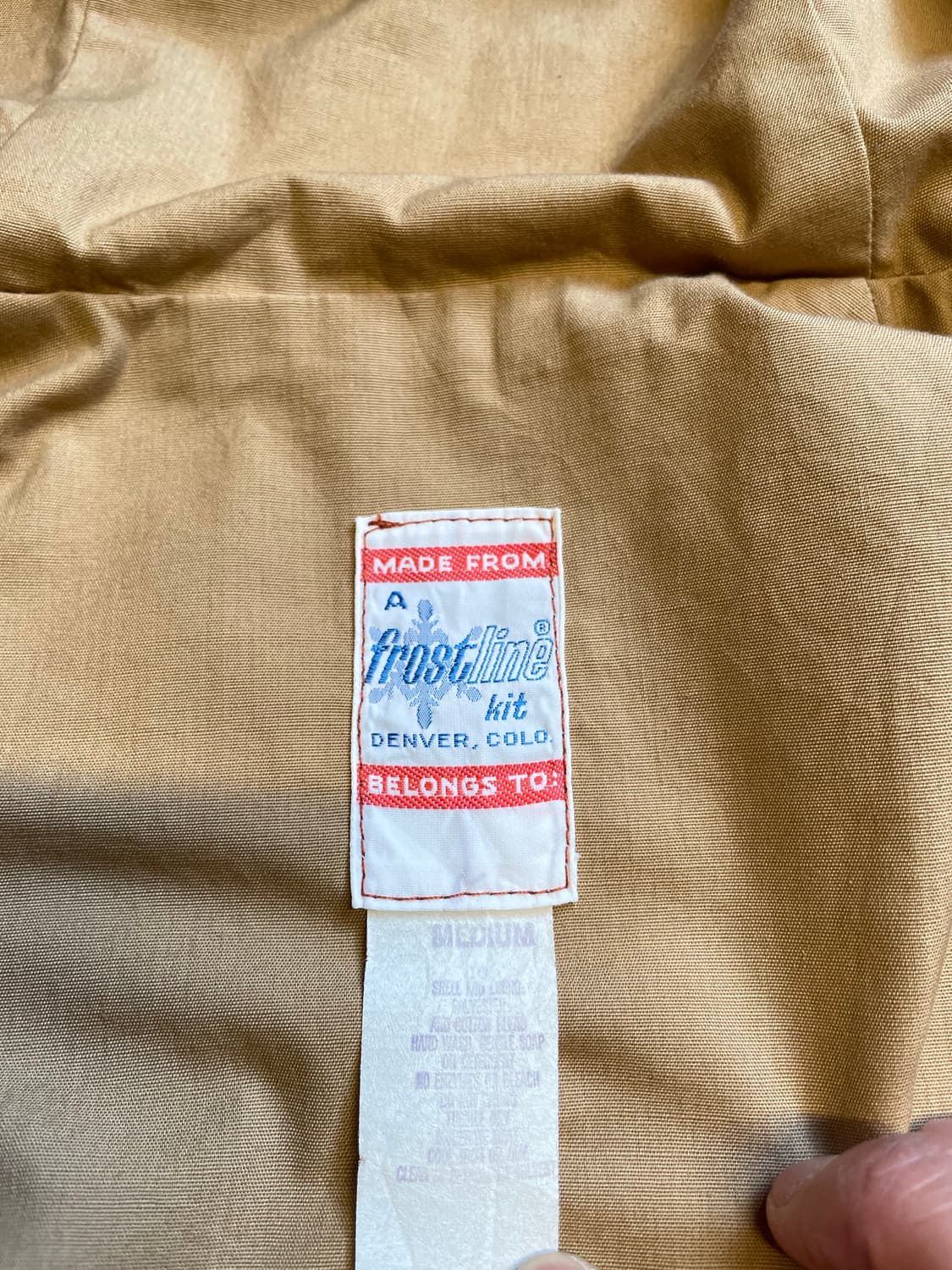 L)80's USA Frostline 마운틴 파카 상품이미지8