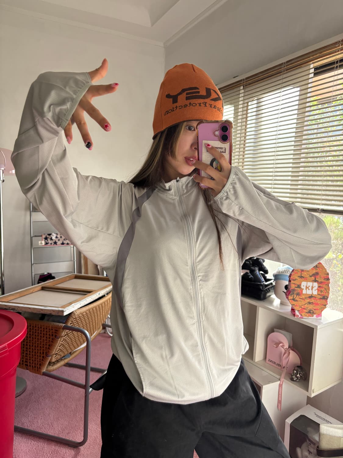 UV cut light-weight blouson 라이트웨이트 블루종 상품이미지4