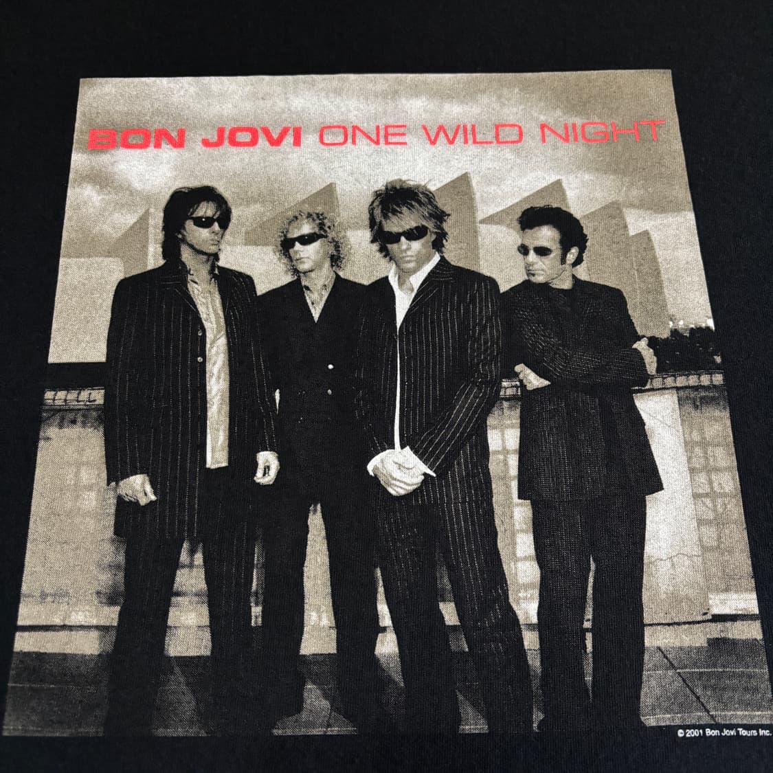 00s 빈티지 본조비 Bon jovi 반팔 티셔츠 XL 상품이미지3