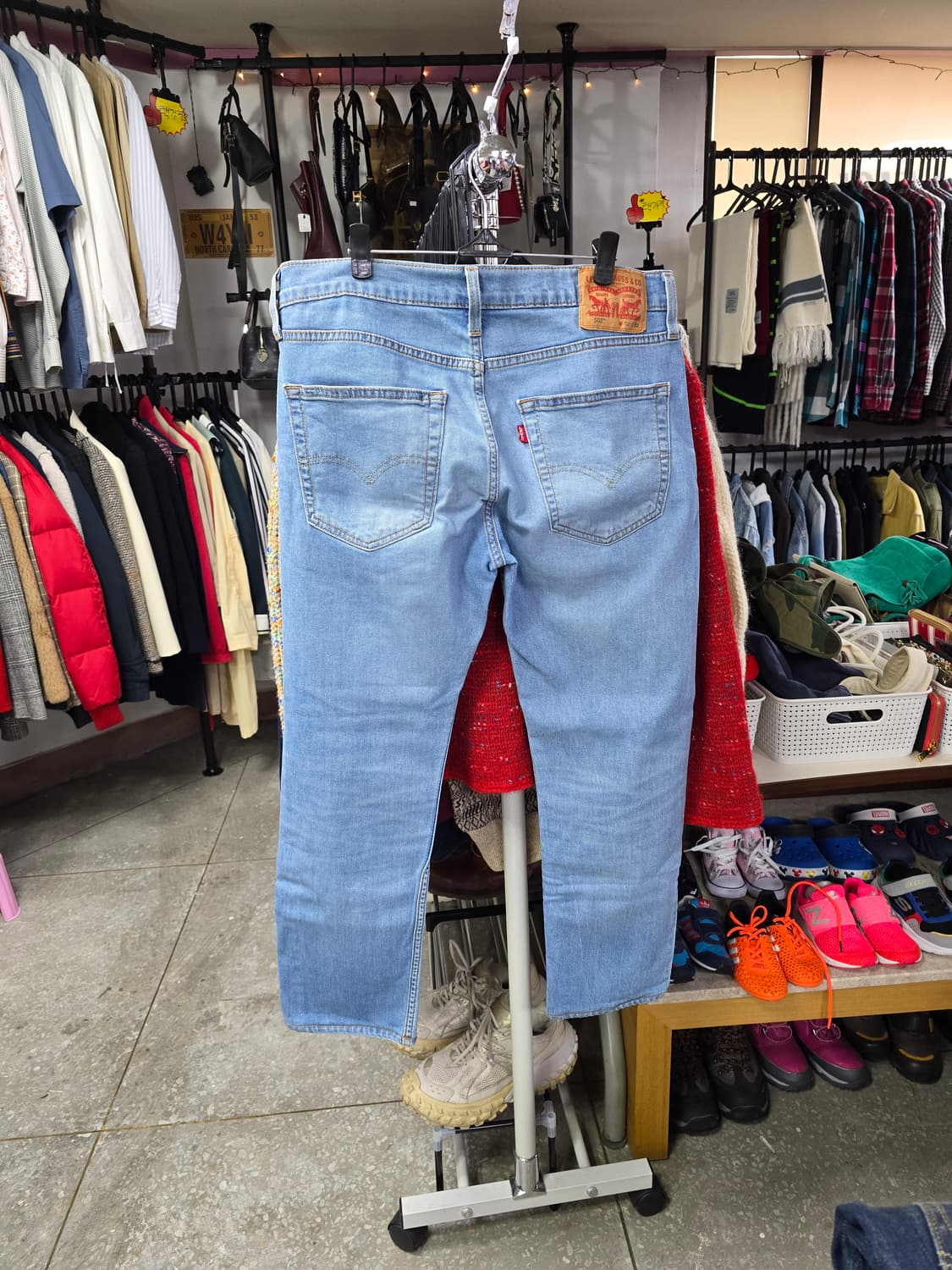 리바이스 502 데님 연청바지 (1277) 상품이미지2