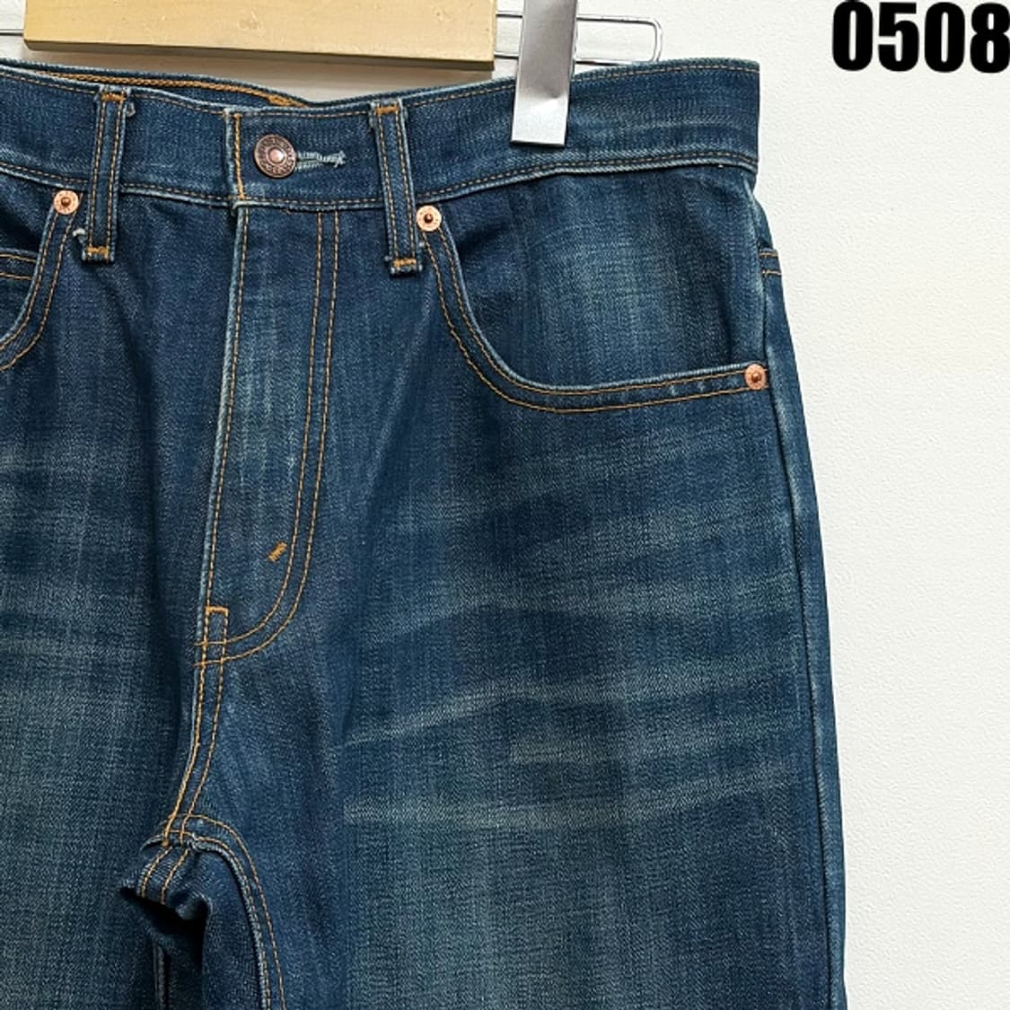 리바이스 206 중청 워싱 스트레이트핏 데님 팬츠 W78L86 0508 상품이미지2