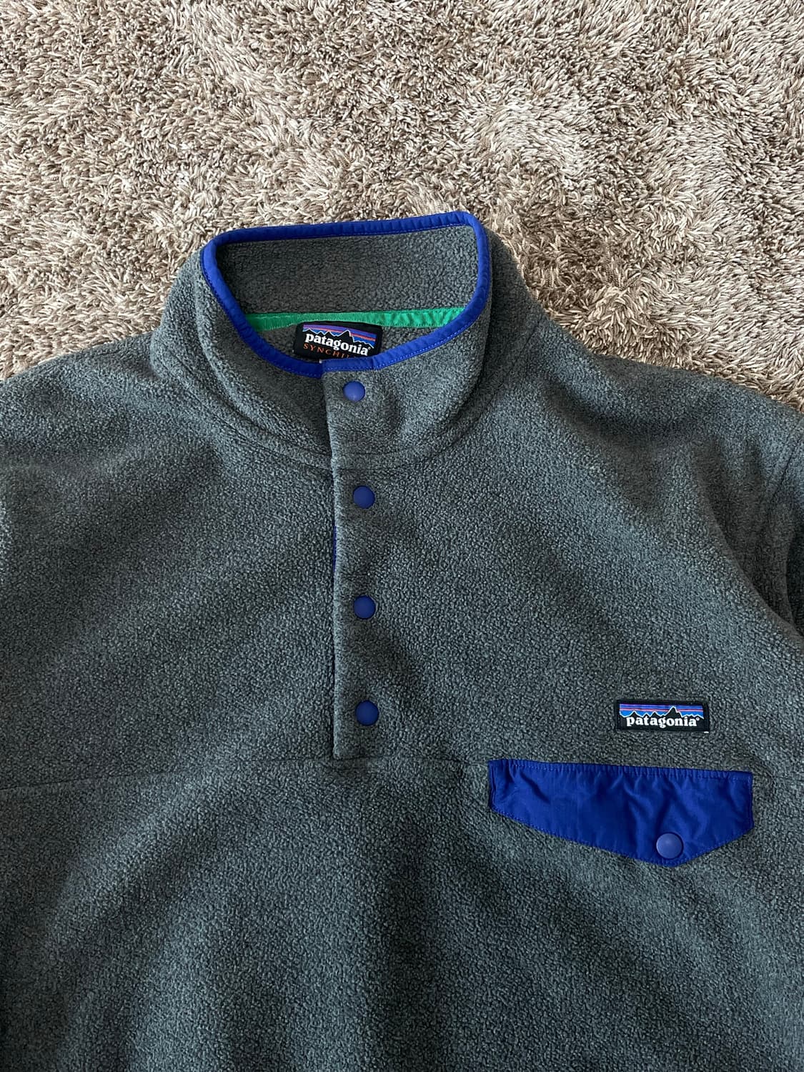 Patagonia synchilla 빈티지 신칠라 그레이 상품이미지2