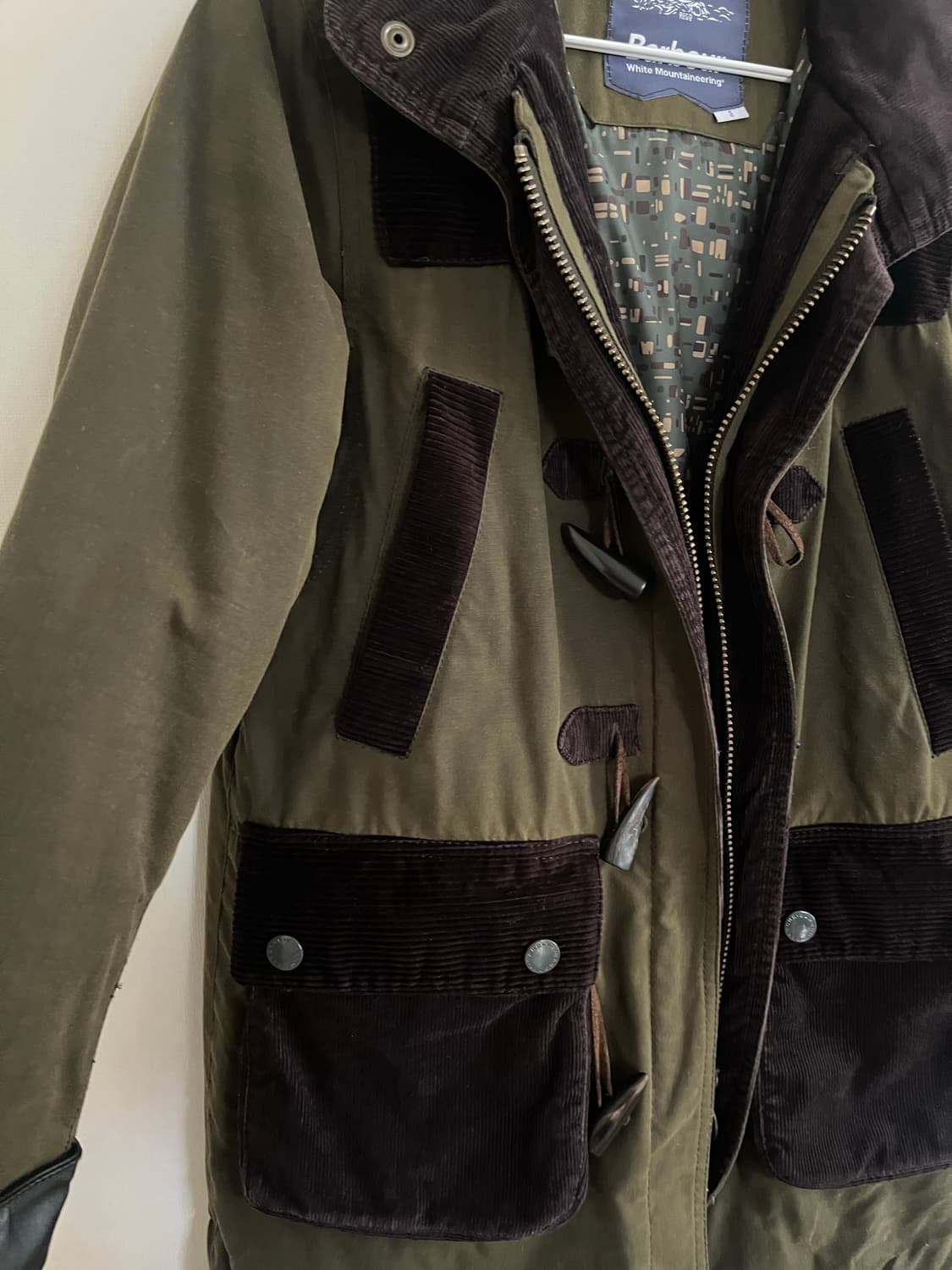 바버x화이트마운티니어링 더플자켓 상품이미지4