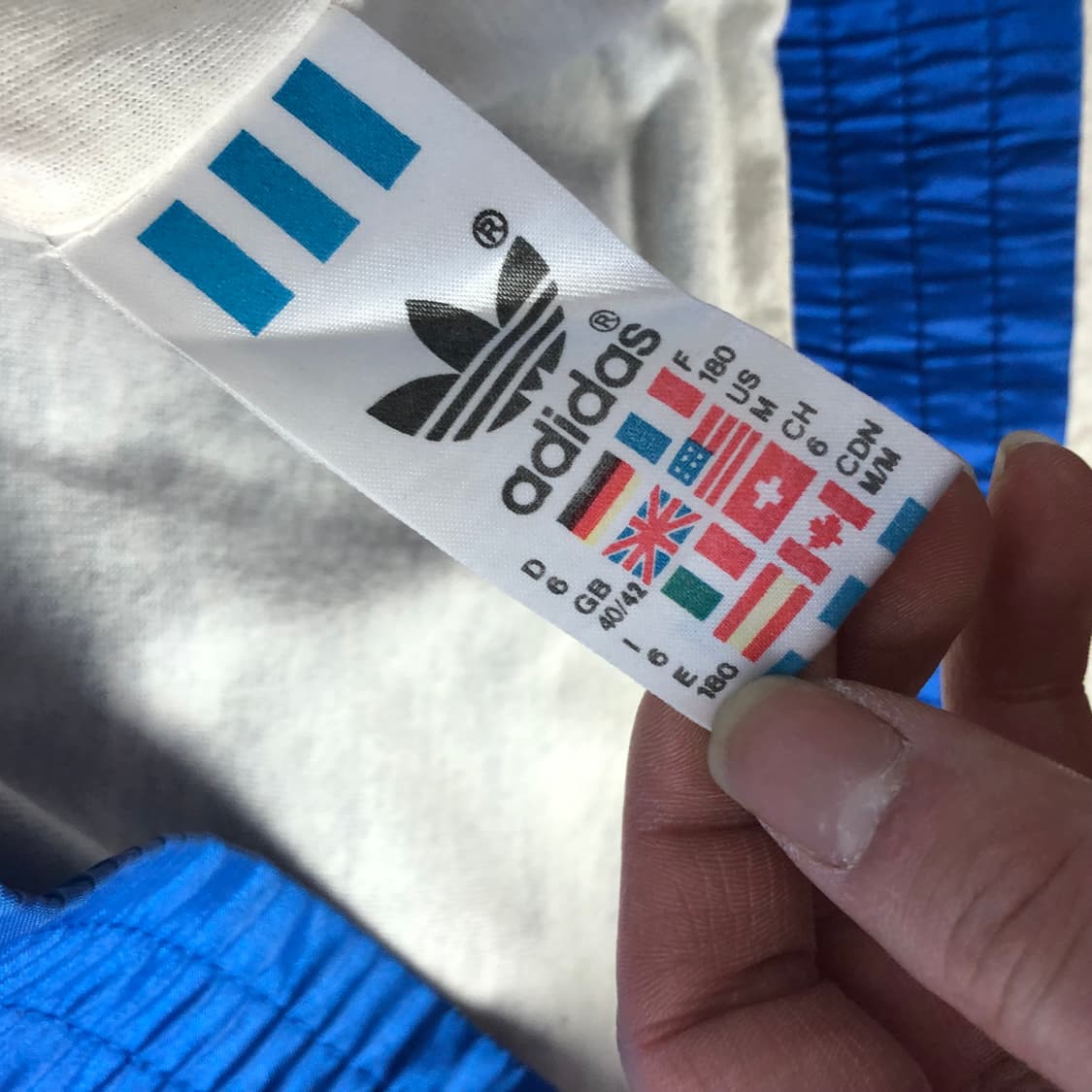 1990s 아디다스 올드스쿨 바람막이 상품이미지6