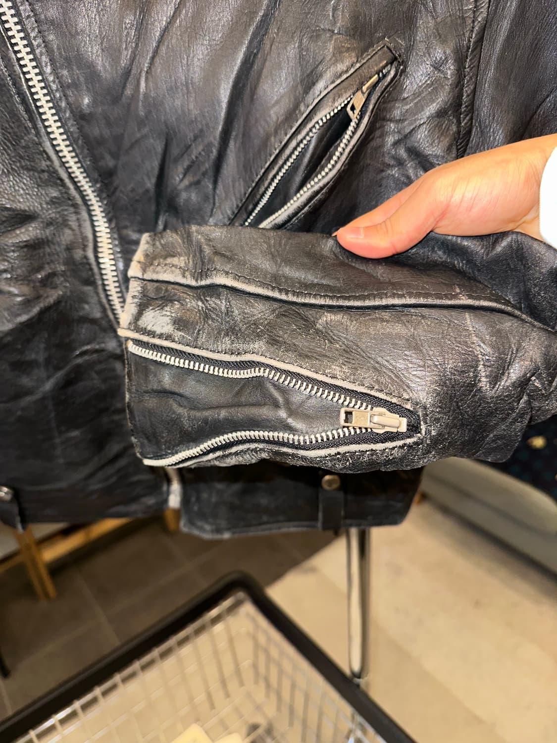 80-90’s Eagle motorcycle real leather JK 상품이미지8