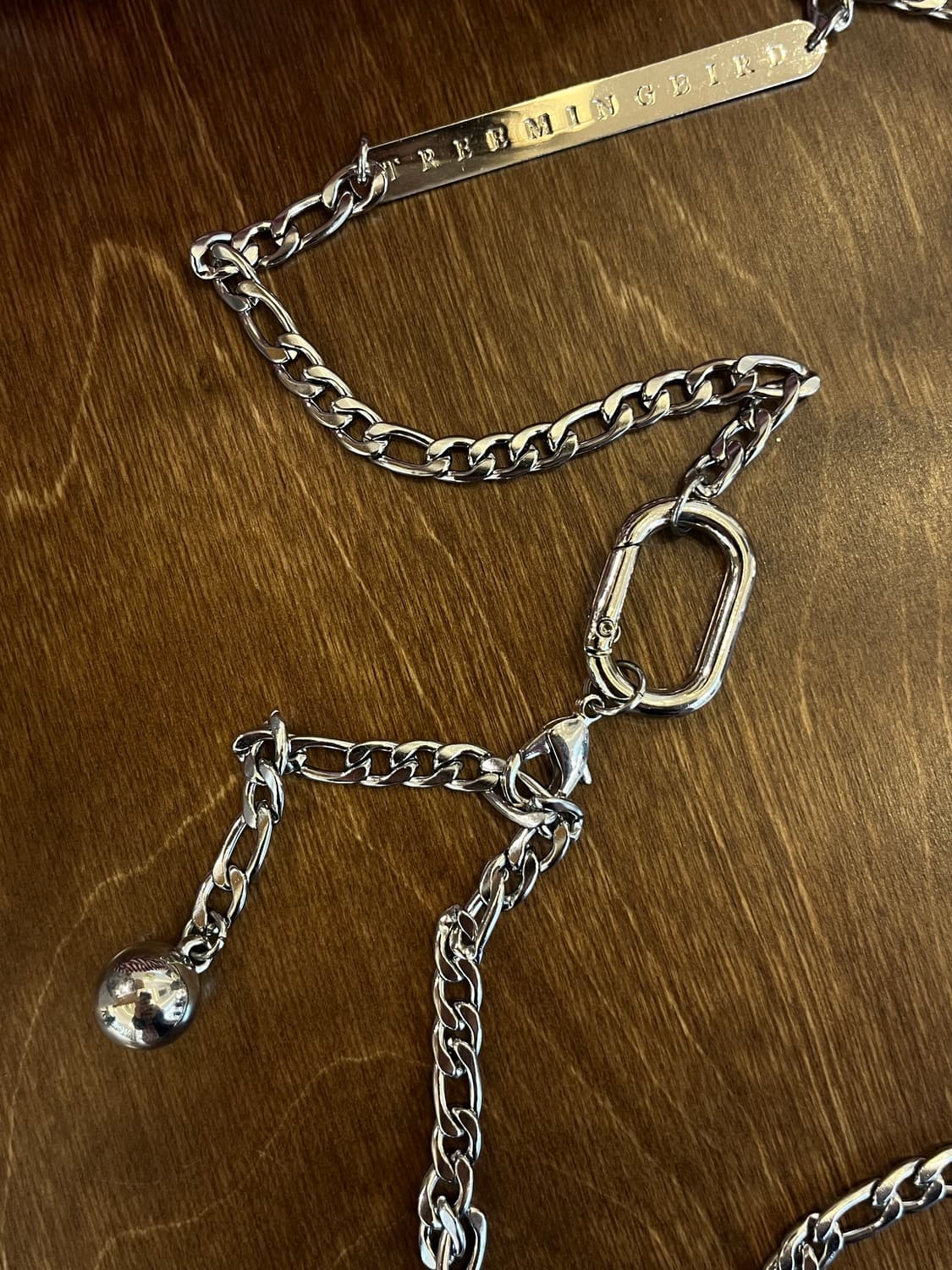 트리밍버드 메탈 체인 벨트 상품이미지7