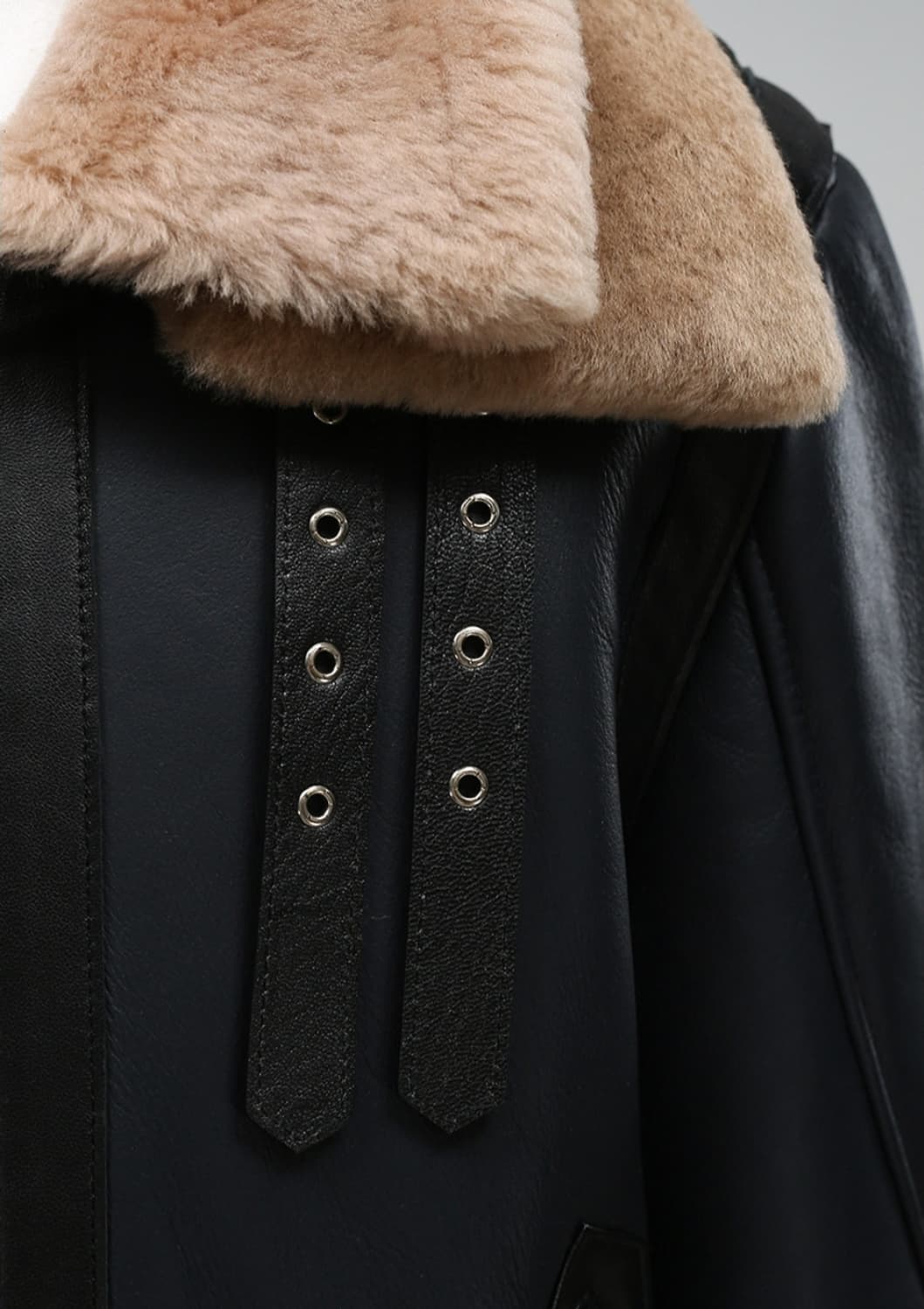 Real LambSkin - Double K Leather Mustang 상품이미지3