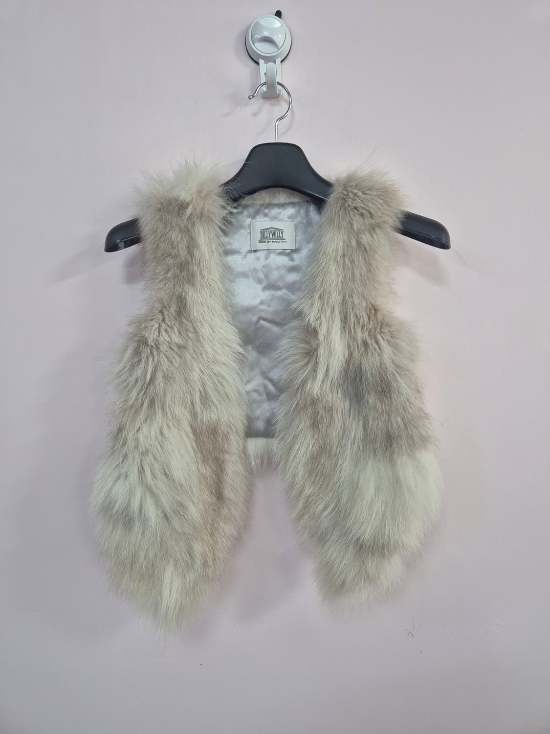 빌리윌리 폭스 퍼 베스트 조끼 상품이미지2