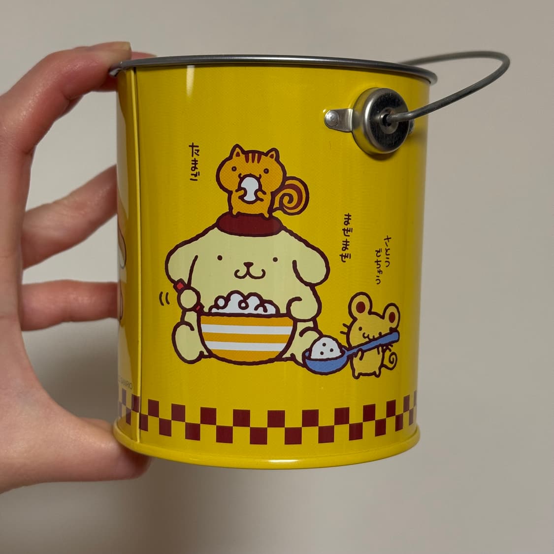 고전산리오 폼폼푸린 원형 틴케이스 상품이미지2