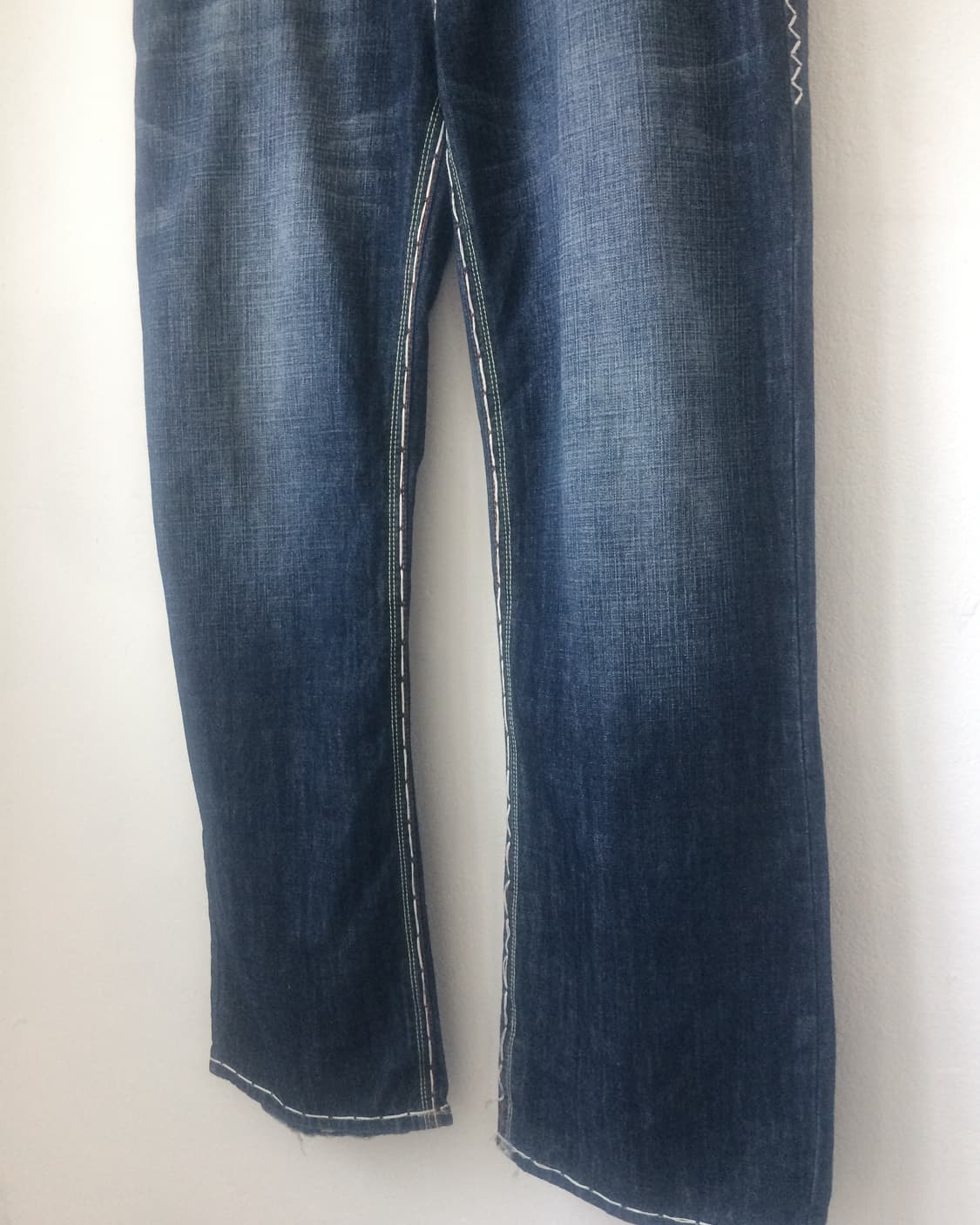Back pocket point denim pants 상품이미지4