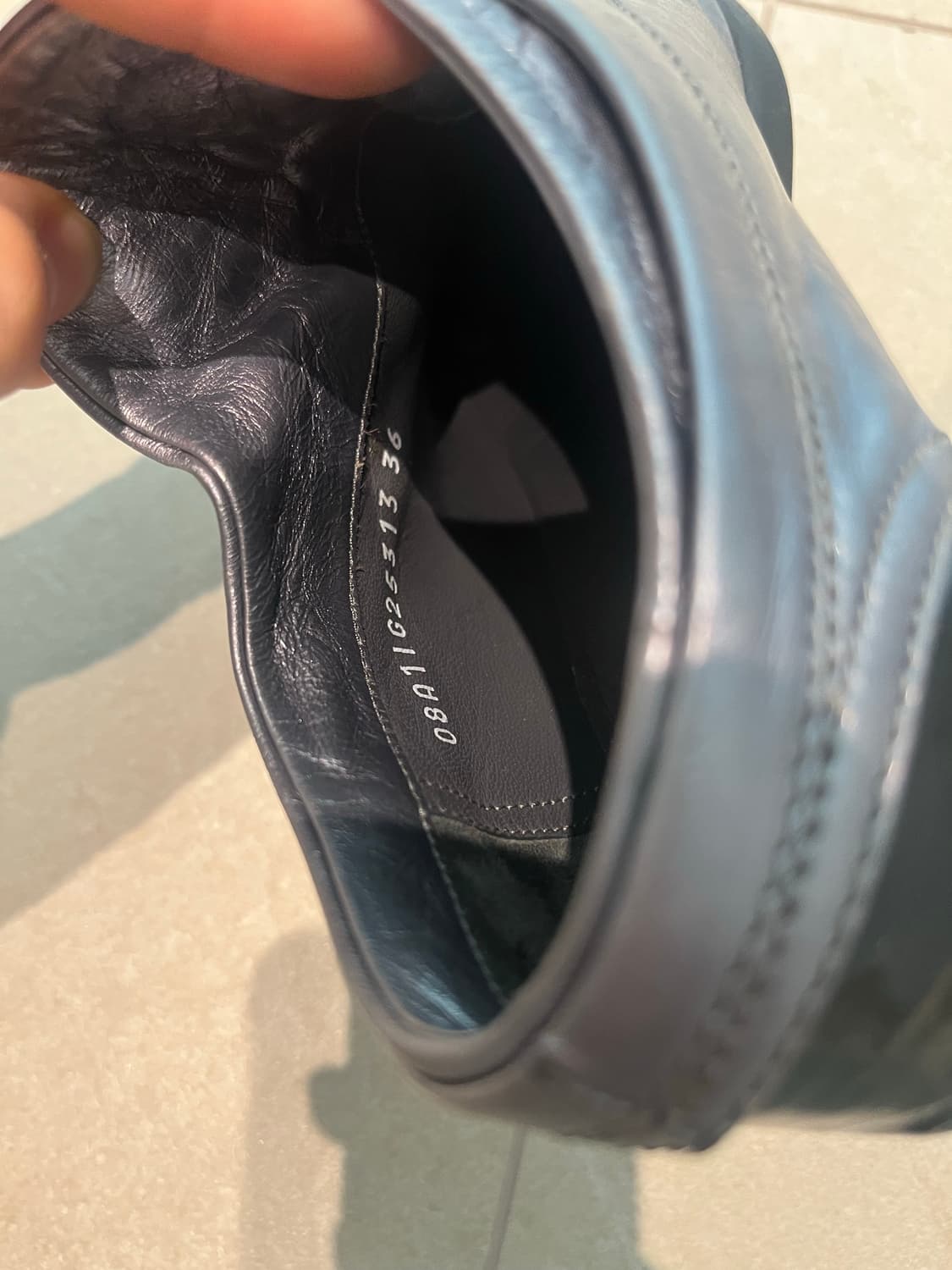 샤넬 여성 레더 스니커즈 36 상품이미지6