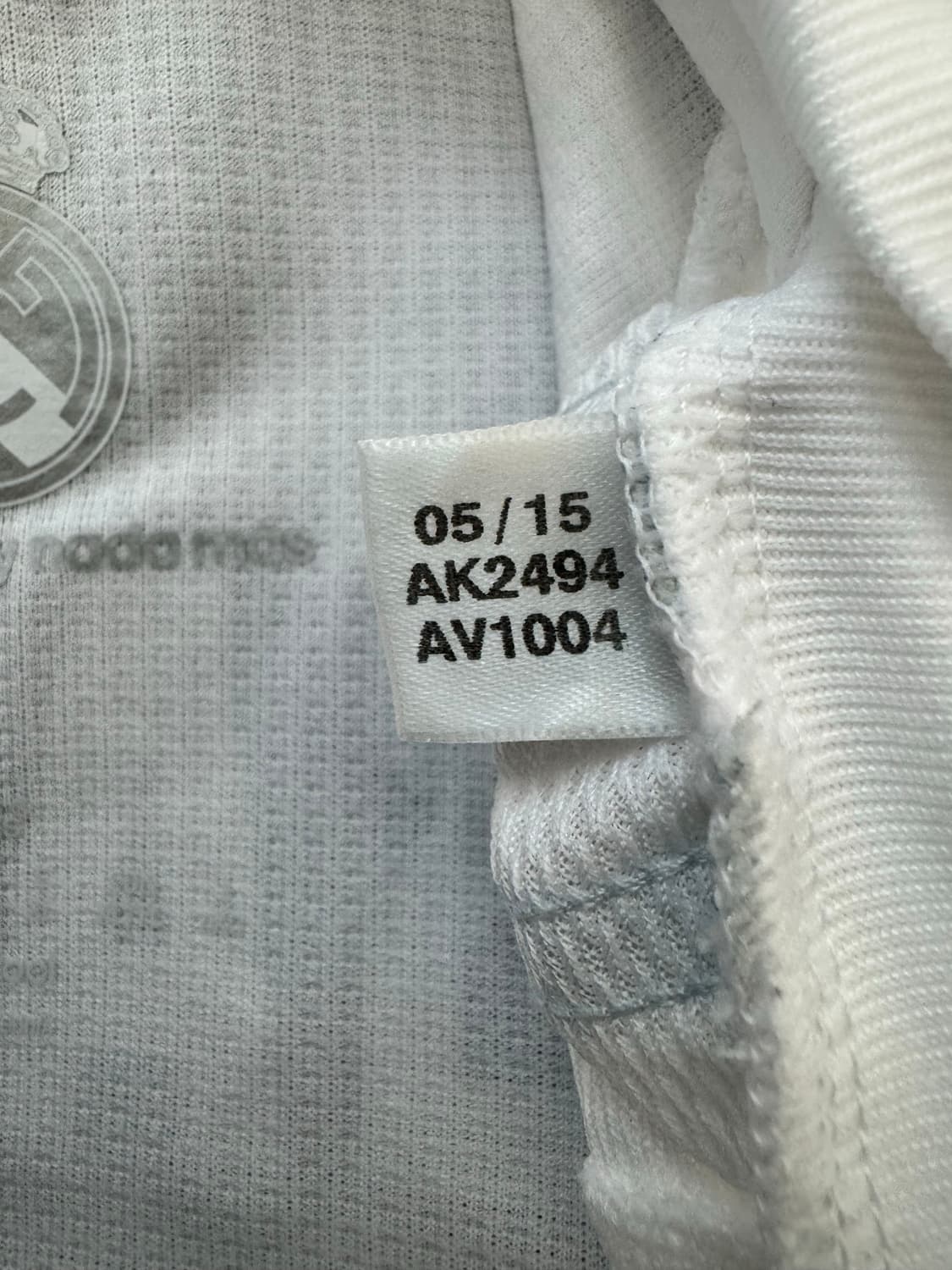 15-16 레알마드리드 베일 홈 정품 유니폼 상품이미지8