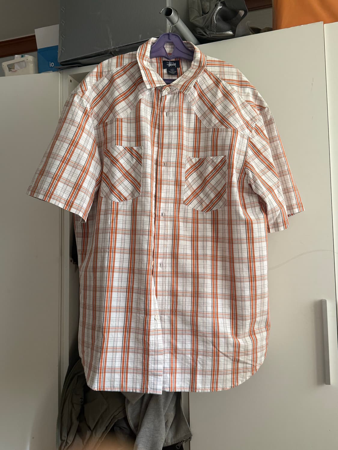 스투시 체크셔츠XL 상품이미지1