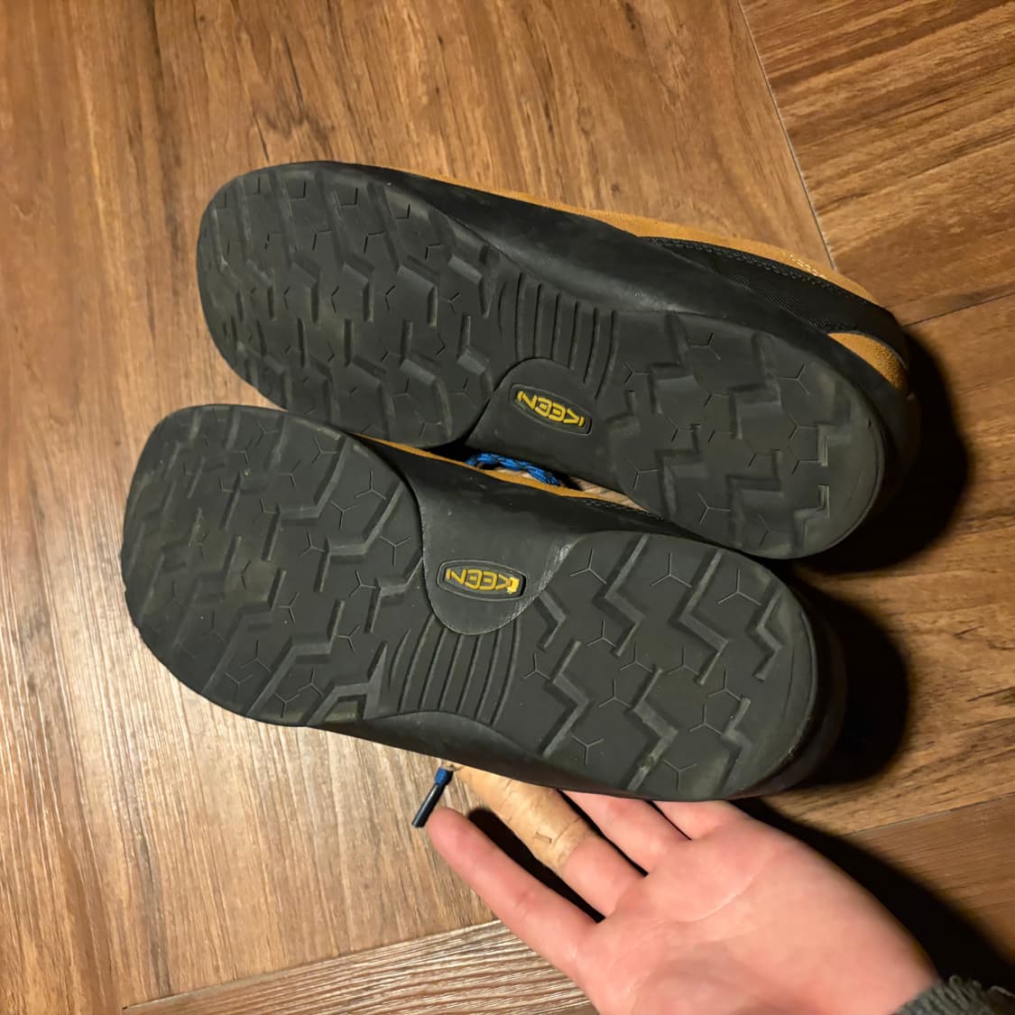 Keen Jasper Camel Suede Sneakers 265 상품이미지4