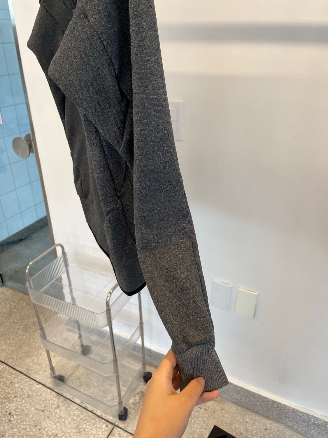 Oakley Gray Hoodie Jacket 상품이미지5