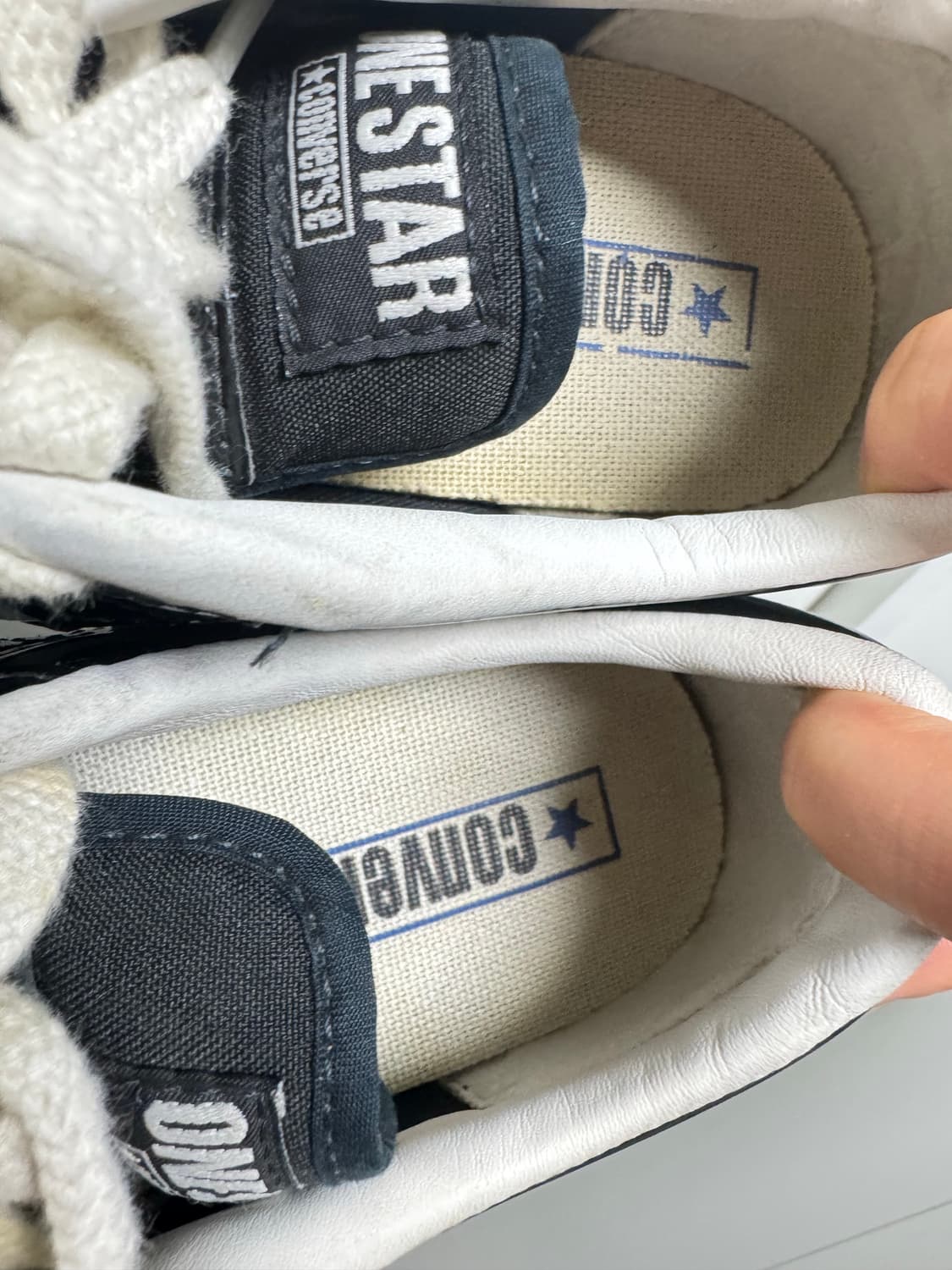 컨버스 원스타 로우 블랙 230 상품이미지4