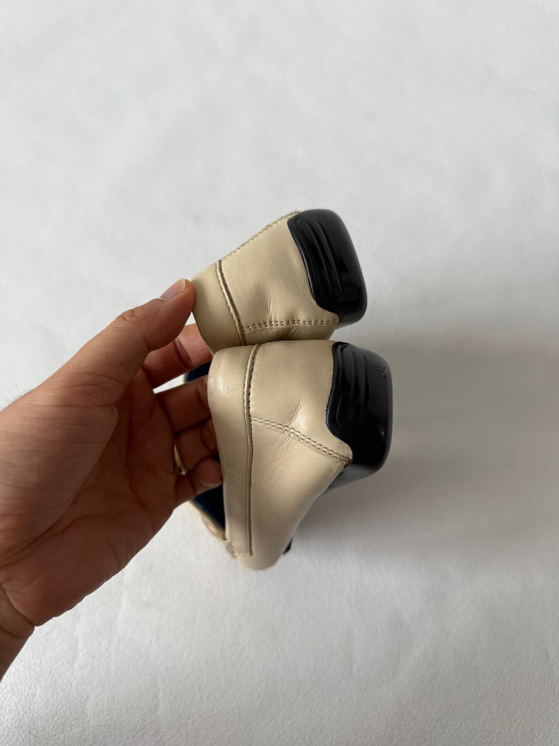 [UK6.5]가이거(GEIGER) 레더 위밍 로퍼(거의 새상품) 상품이미지8