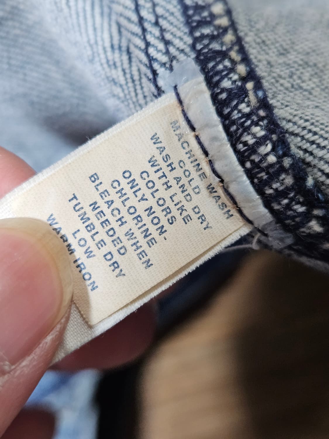 00s 올드갭 스트레치 데님자켓 s사이즈 상품이미지5