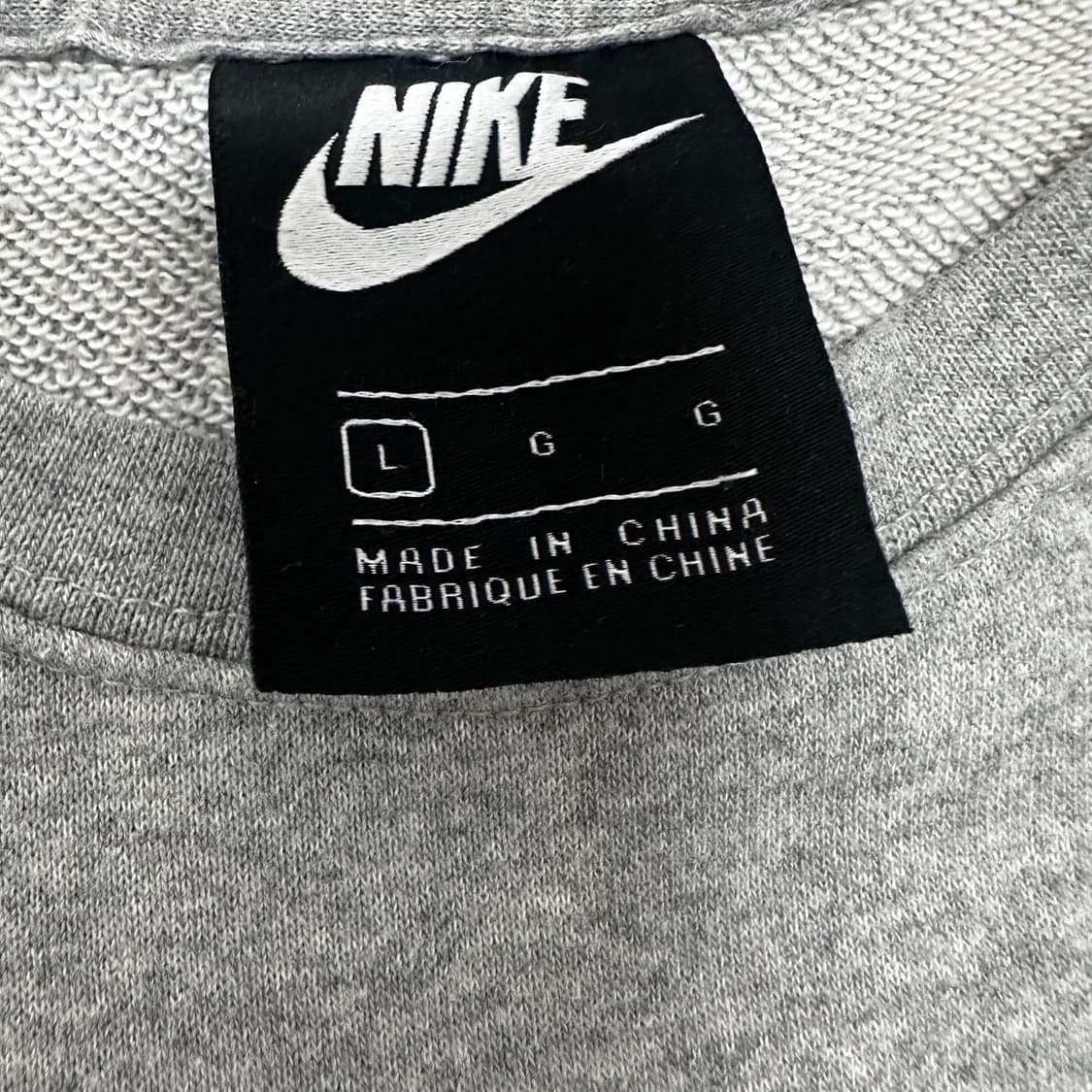 NIKE 나이키 맨투맨 그레이 100(L) 상품이미지3