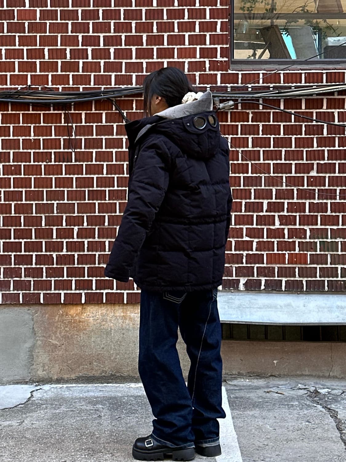 cp컴퍼니 패딩 칼하트 벨벳 후드집업 에비수 팬츠 상품이미지3