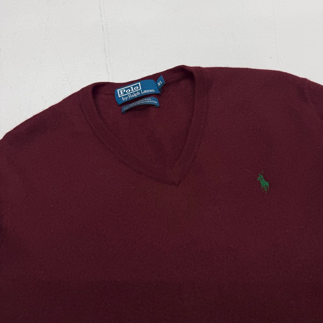 폴로 포니 버건디 니트 상품이미지3