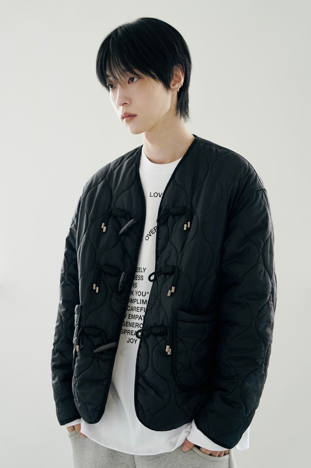 밈더워드로브 [KOIN SEOUL X MIMTHE] 러브레터 퀼팅 자켓 상품이미지1