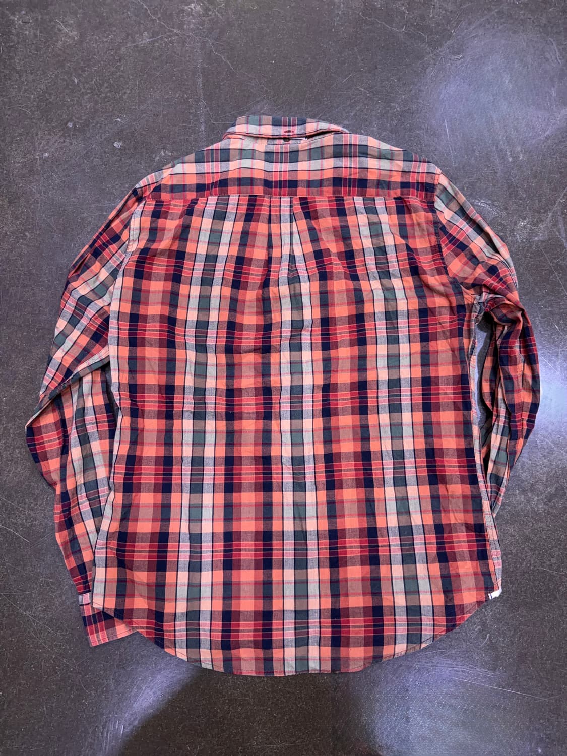 리바이스 슬림핏 린넨 원포켓 캐쥬얼 체크셔츠 남방 M 상품이미지2