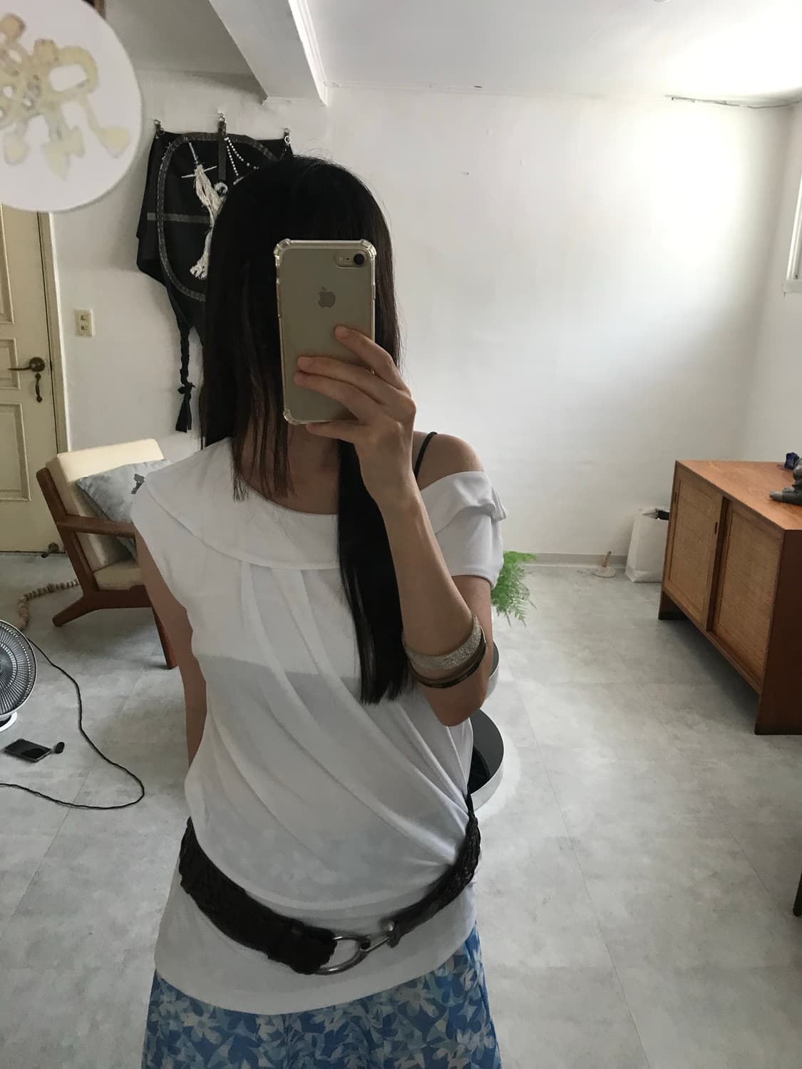 vintage white top 상품이미지2