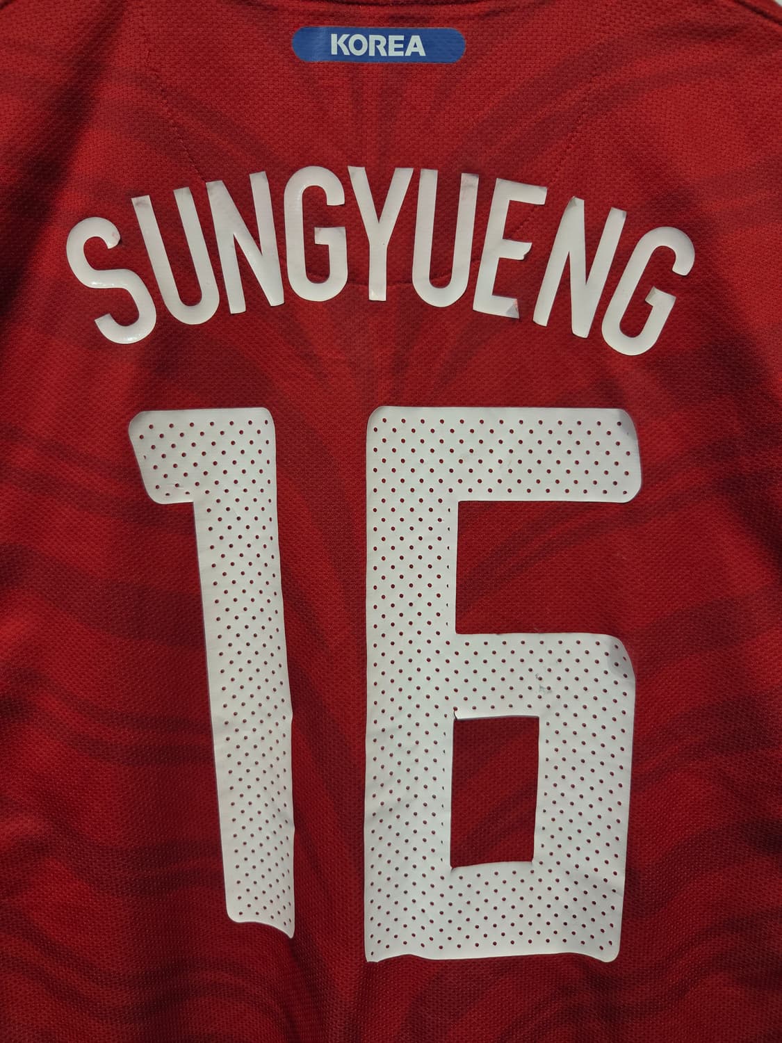 나이키 2010 대한민국 축구 국가대표 홈 유니폼 기성용 마킹 상품이미지6