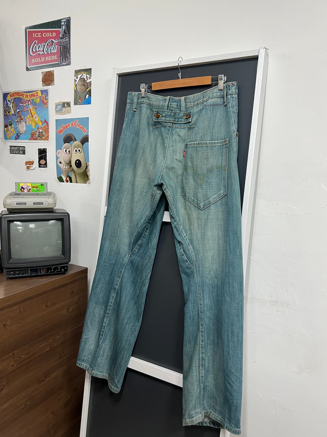 Levis 리바이스 엔지니어드 진 와이드핏 데님 팬츠 상품이미지1