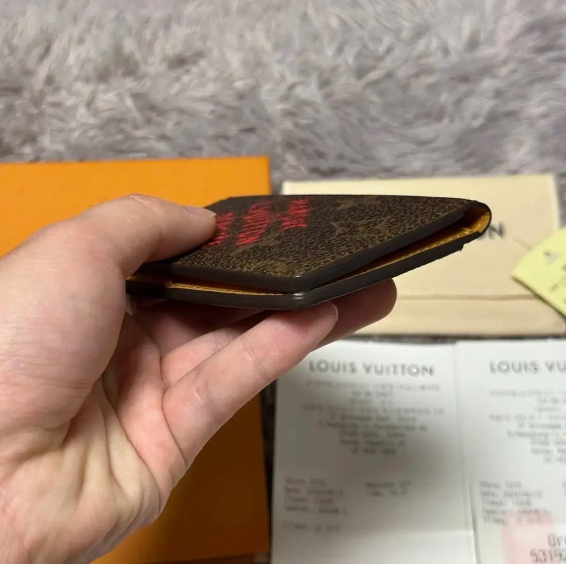 [미사용/새상품] 루이비통 모노그램 더스트 캔버스 오거나이저 카드지갑 상품이미지6