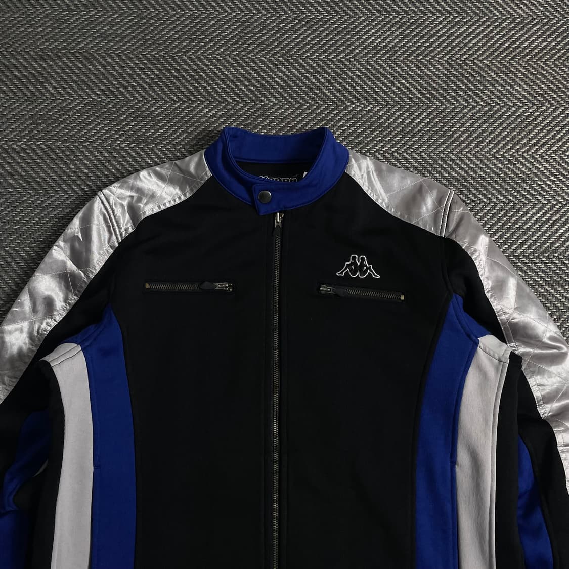 00s 카파 올드스쿨 바이커 레이싱 자켓o 3720 상품이미지4