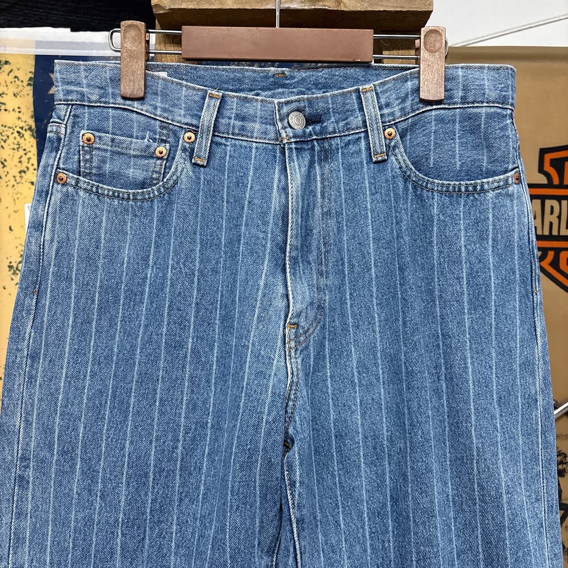 리바이스 프리미엄 진스 STAY LOOSE 히코리 데님팬츠 N1040   상품이미지3