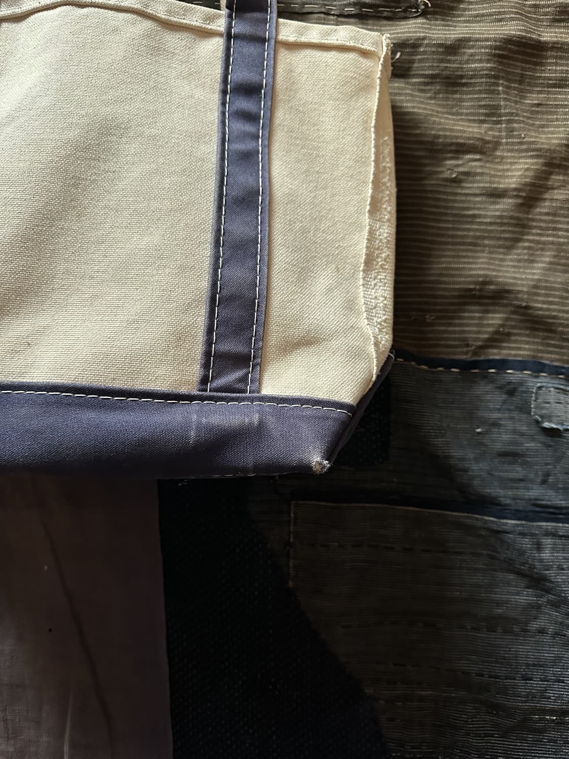90s USA LL Bean Boat and Tote Mini Bag 상품이미지3