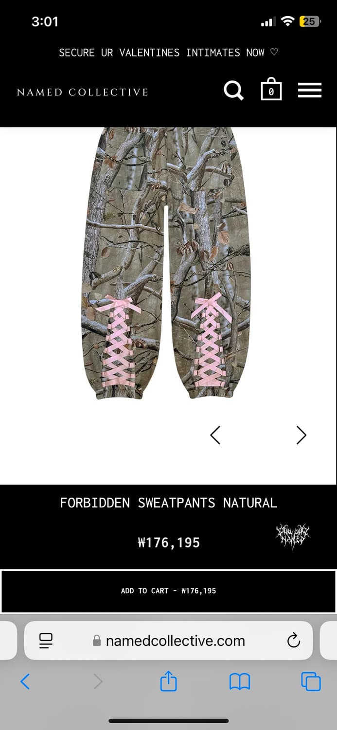 named collective camo 리얼트리 카모 팬츠 상품이미지3